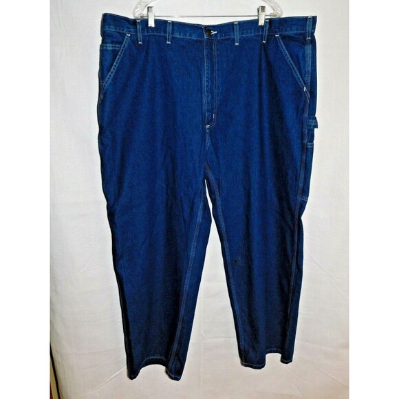 Carhartt Work Dungaree Jeans Size 48 x 30 ~NEW~